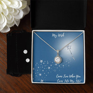 Eternal Hope Necklace Set with My Wish Message Card
