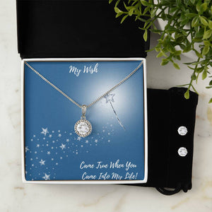 Eternal Hope Necklace Set with My Wish Message Card