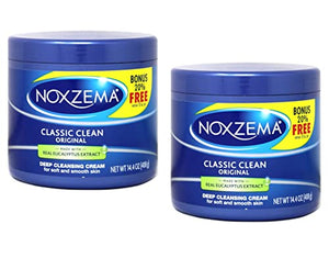 NOXZEMA Deep Cleansing Cream, 12 Ounce (Pack of 2)